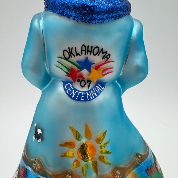 Christopher Radko Oklahoma Rising Centennial Ornament Commemorative 2007 - Picture 2 of 14
